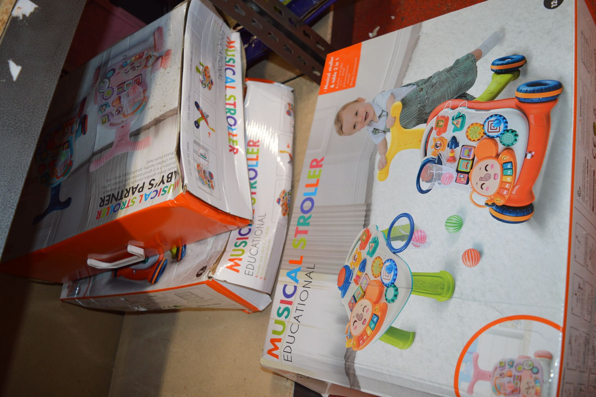 *Three Kid’s Musical Educational Strollers - Bild 2 aus 2