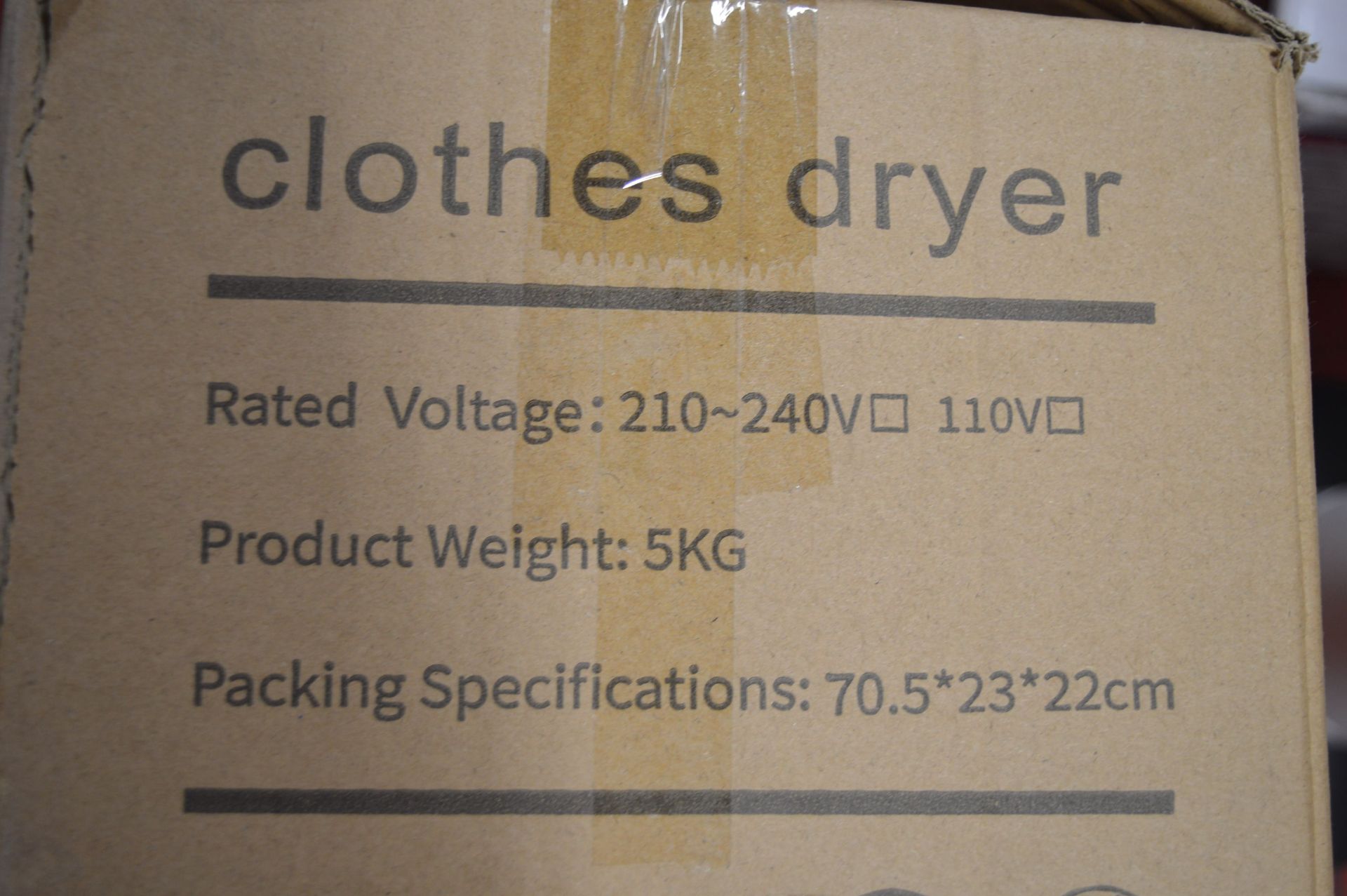 *Clothes Dryer - Image 2 of 2