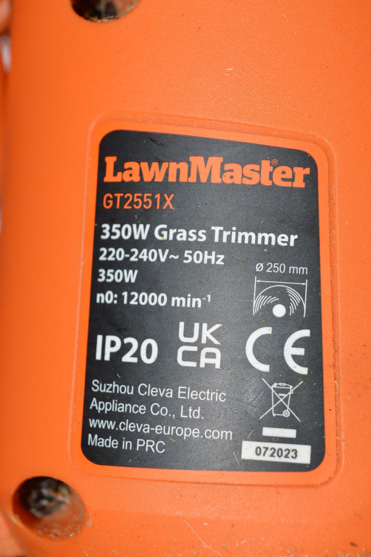 *Lawn Master Grass Trimmer - Image 2 of 2