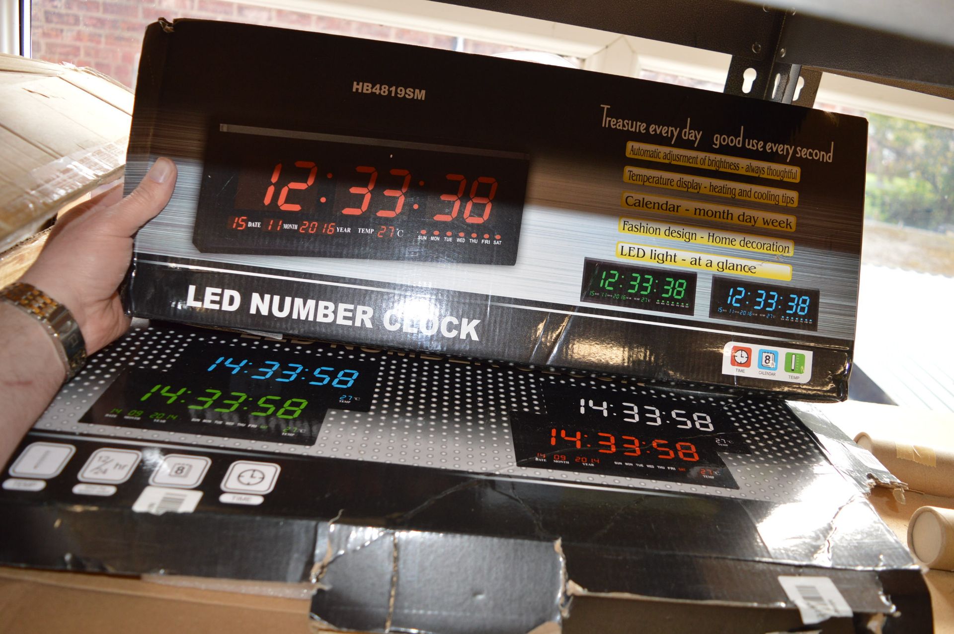 *Two LED Number Clocks