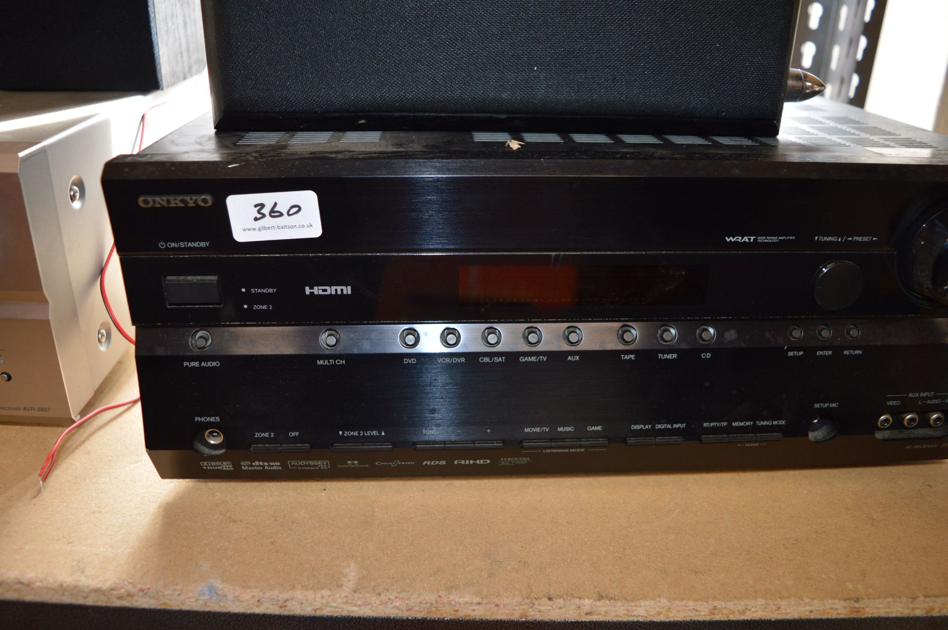 *Onkyo AV Receiver, and a Denon AVR-2807 - Image 2 of 2