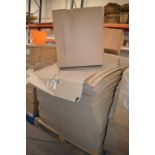 *Pallet Containing ~90 40x50x60cm Cardboard Boxes