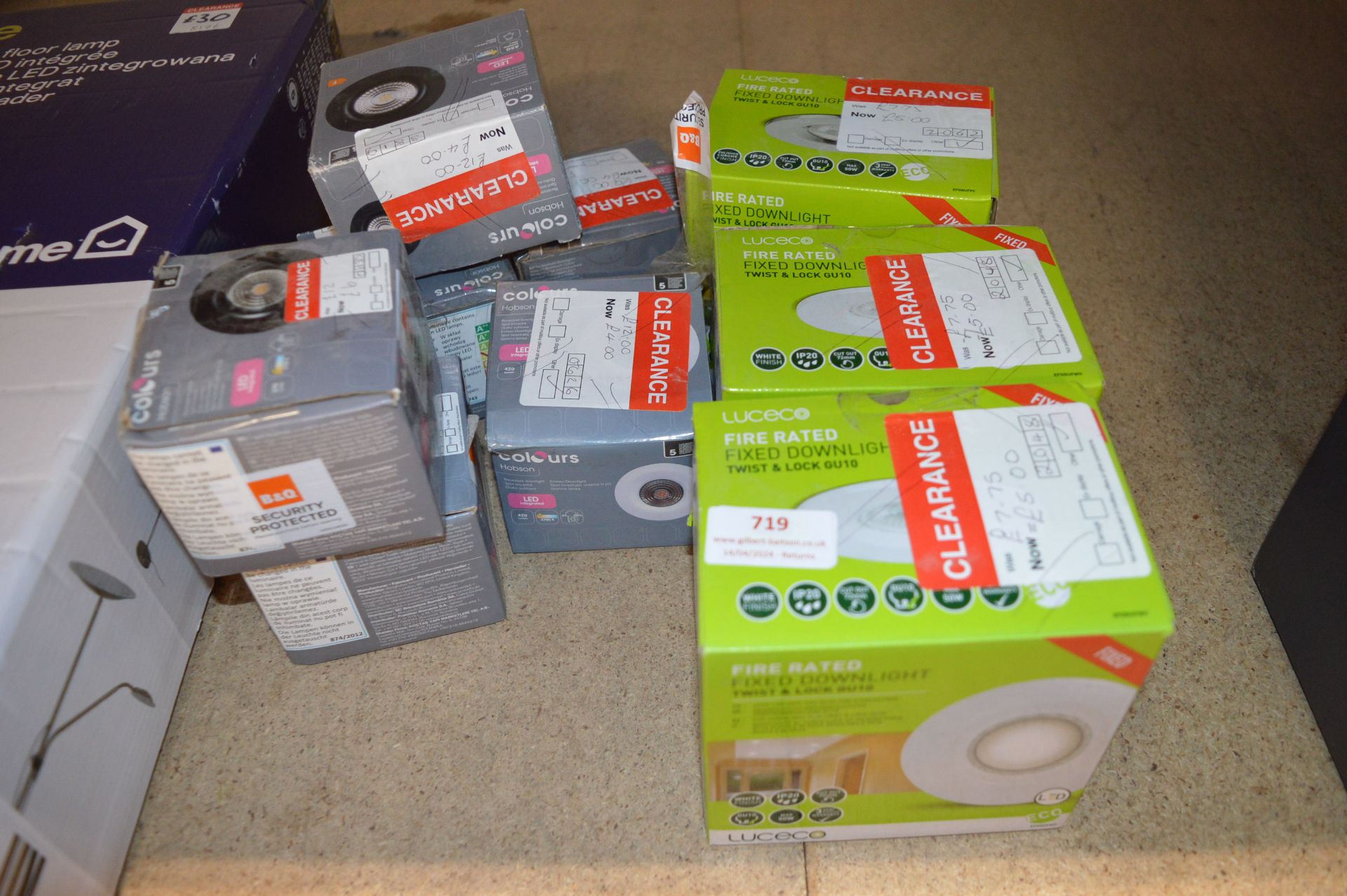 *Assortment of Downlights