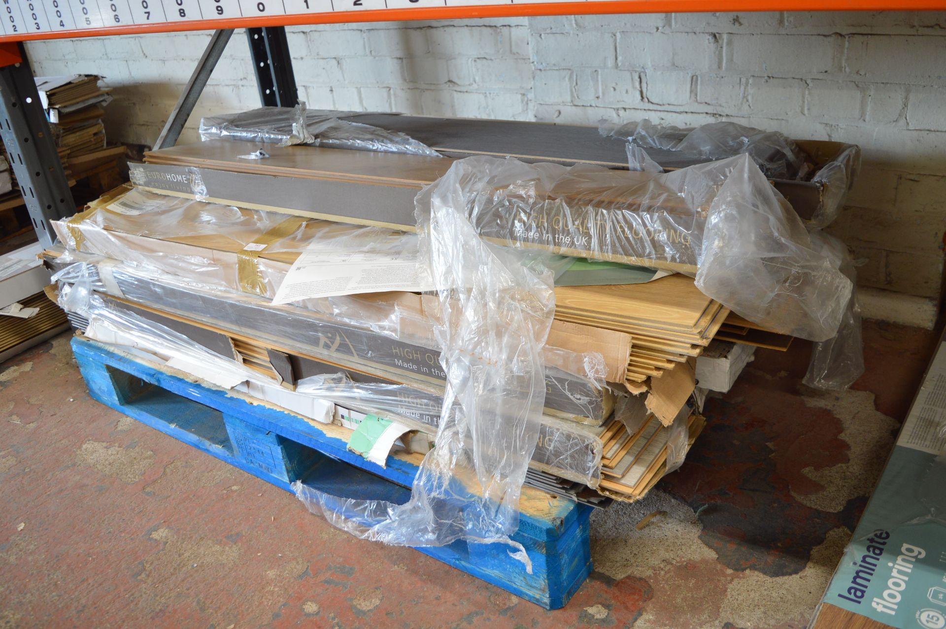 *Pallet of Assorted Laminate Flooring