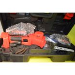 *Mini Electric Chainsaw