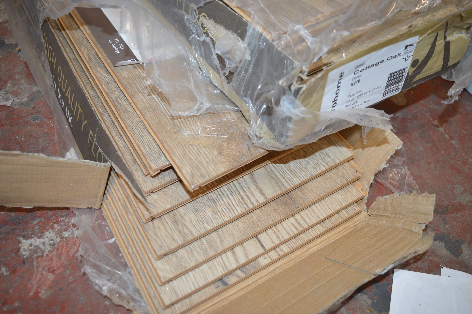 *Two Packs of Dark Wood Laminate Flooring ~2.2m² per pack - Image 2 of 3