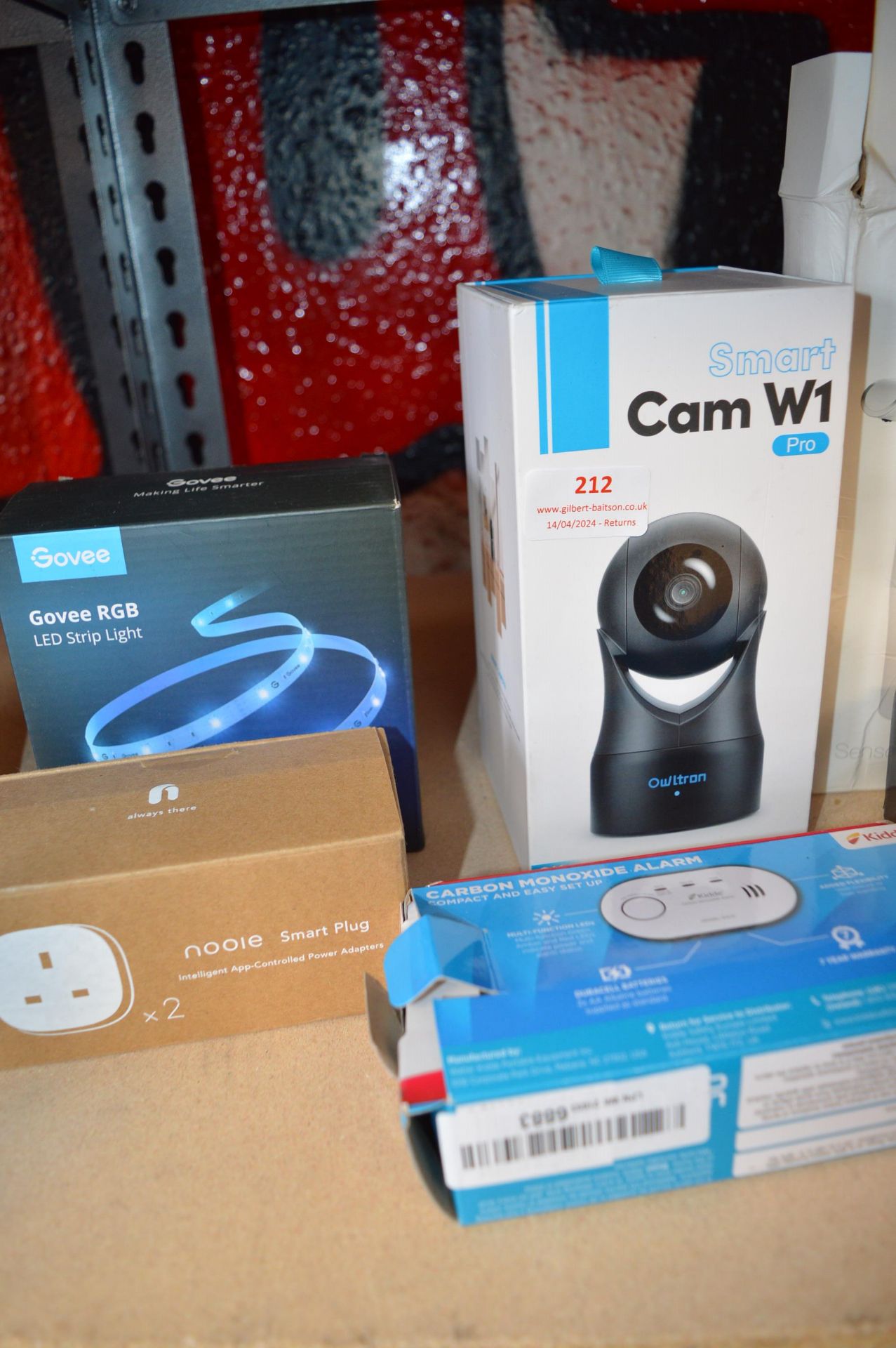 *Assorted Items Including Strip Lights, Smart Cams, Thermometers, TV Boxes, etc. - Image 5 of 5