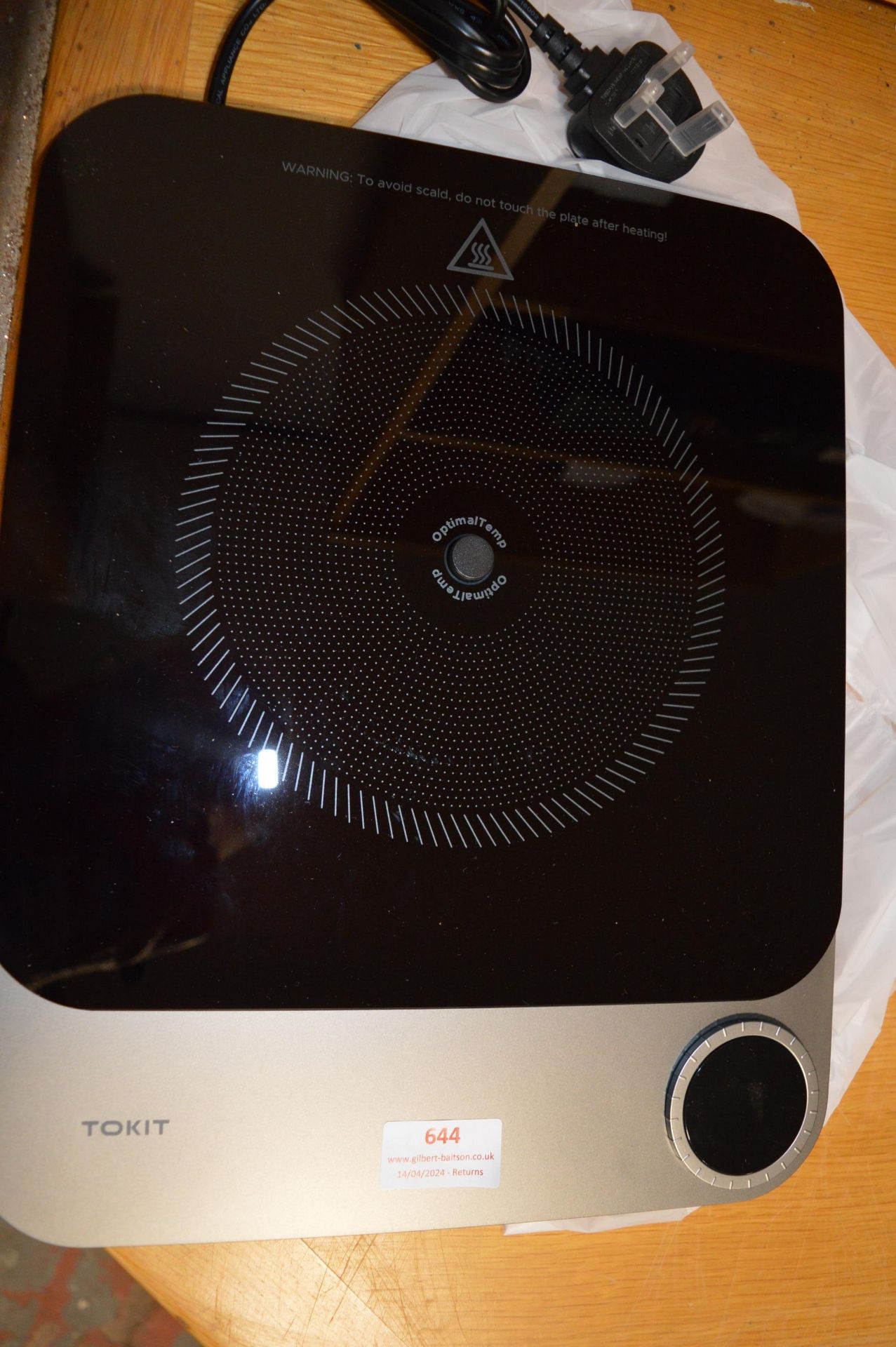 *Tokit Portable Induction Hob