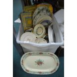 Assorted Pottery, Placemats, etc.
