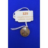 9ct Fob with Photographs of Lord Kitchener