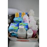 *Toiletries and Sanitary Pads