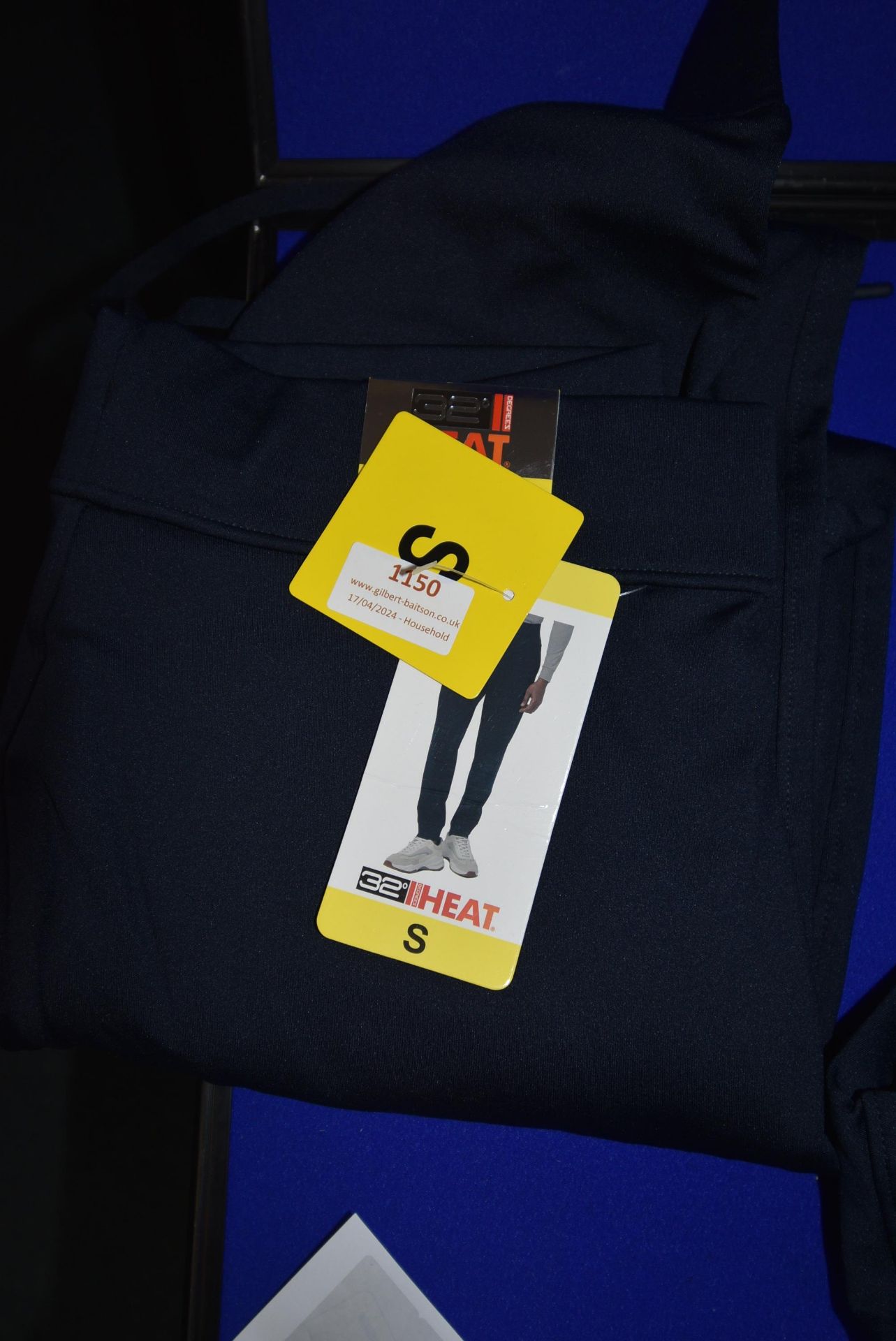 *32 Degrees Heat Thermal Trousers in Navy Size: S