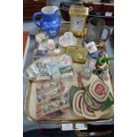 Collectibles Including White Horse Whiskey Water J