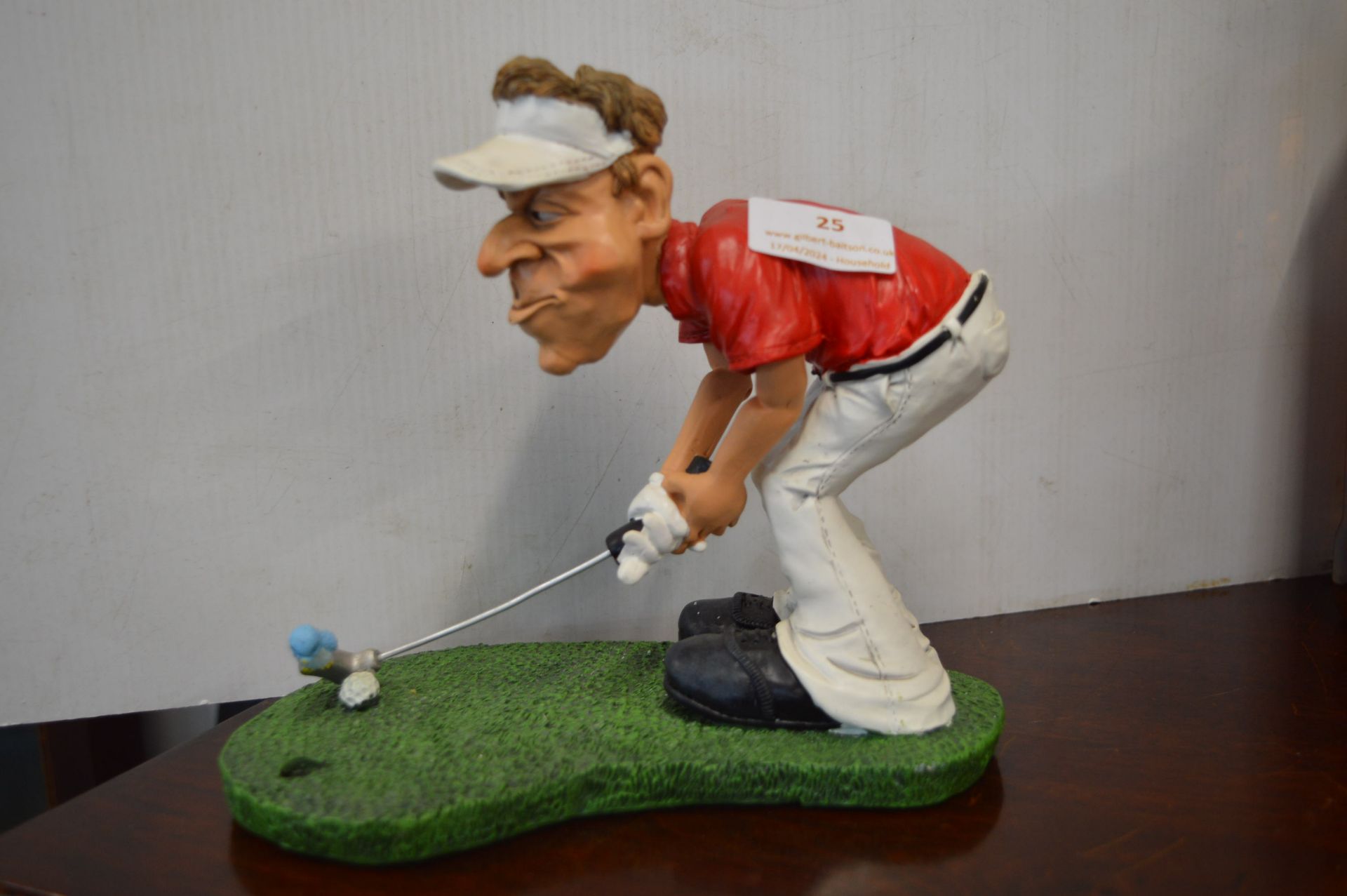 Humorous Golfing Figure - Image 2 of 2