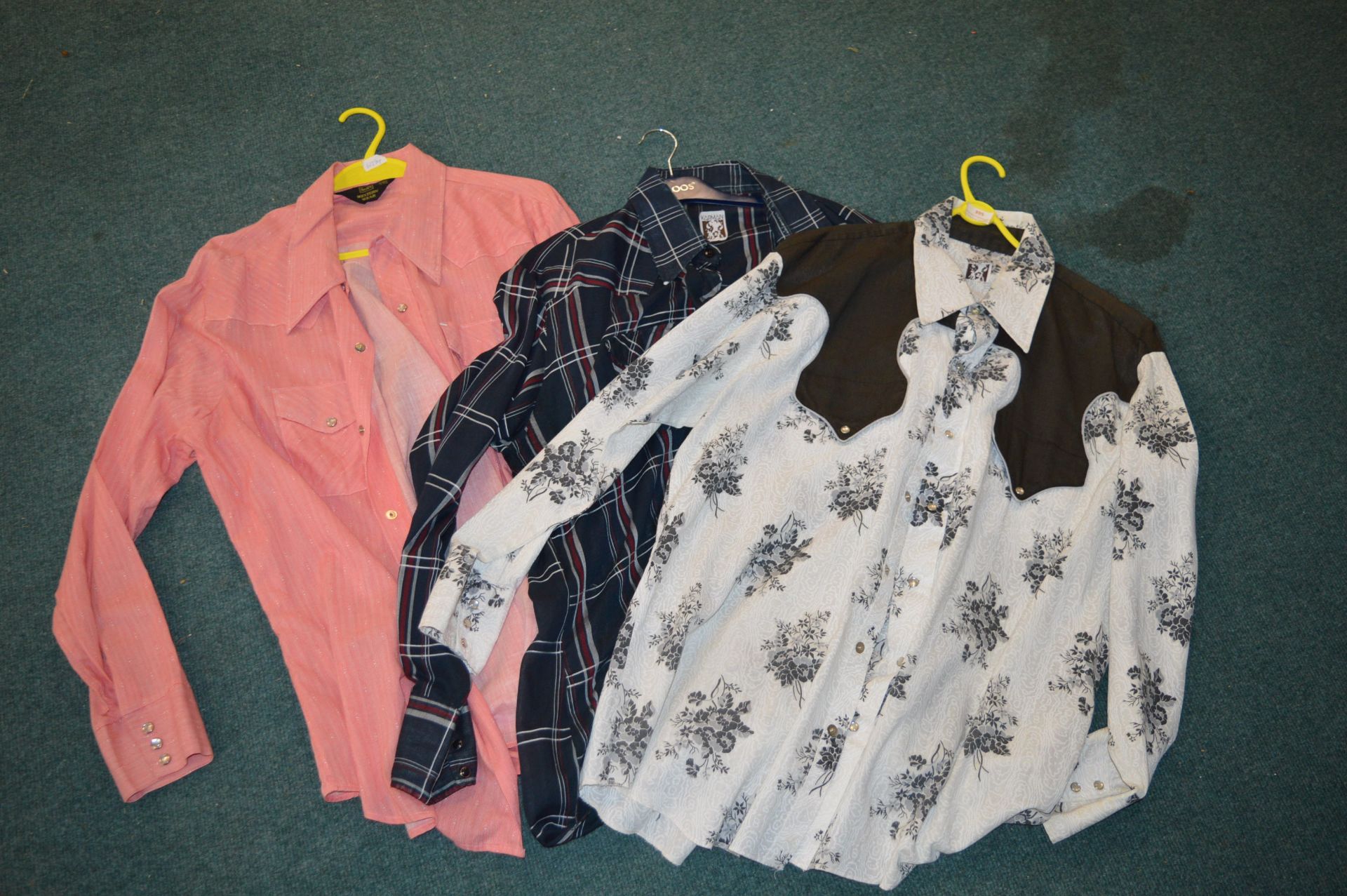 Western Shirt by Karman Size: XL and a Sears Western Wear Shirt