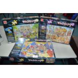 Three Wasjig Jig Saw Puzzles (sealed)