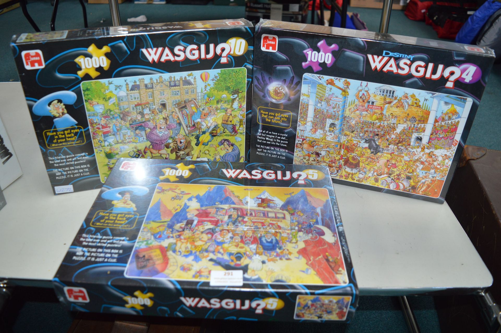 Three Wasjig Jig Saw Puzzles (sealed)