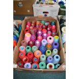 Spools of Assorted Threads