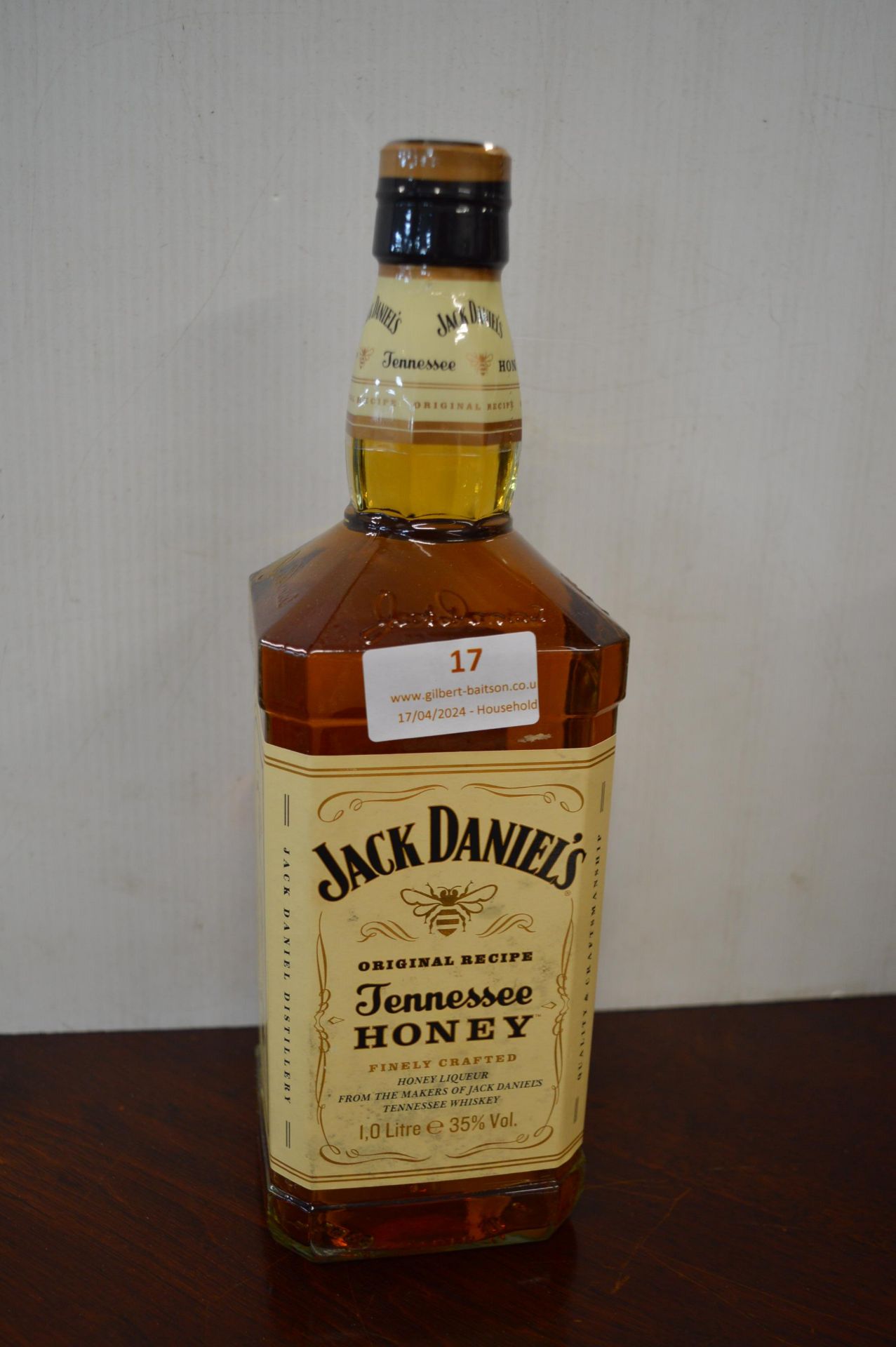 Jack Daniels Tennessee Honey Whiskey 1L