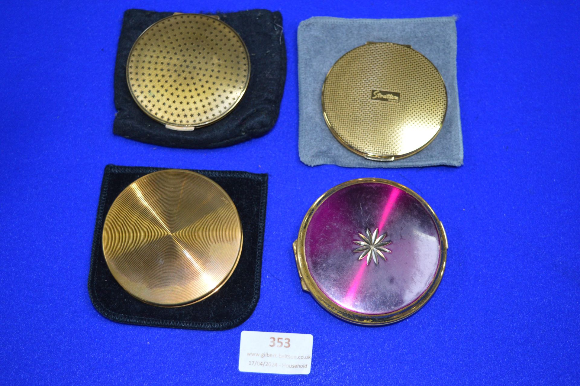 Four Stratton Compacts