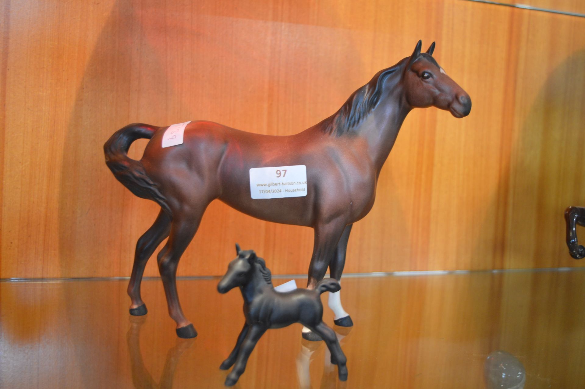 Royal Doulton Bay Horse and Foal