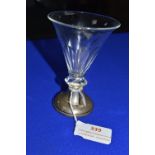Liqueur Glass with 835 Continental Silver Base