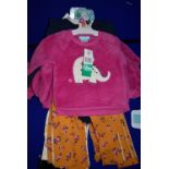 Pekkle Plush Top with Bodysuit & Pants 4pc Set Size: 18 months