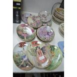 Fourteen Royal Worcester Fairy Wall Plaques