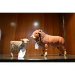 Beswick Calf, and a Country Artists Bull