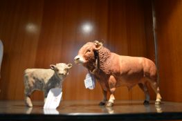 Beswick Calf, and a Country Artists Bull