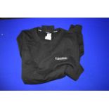 *Calvin Klein Black Pyjama Top Size: S