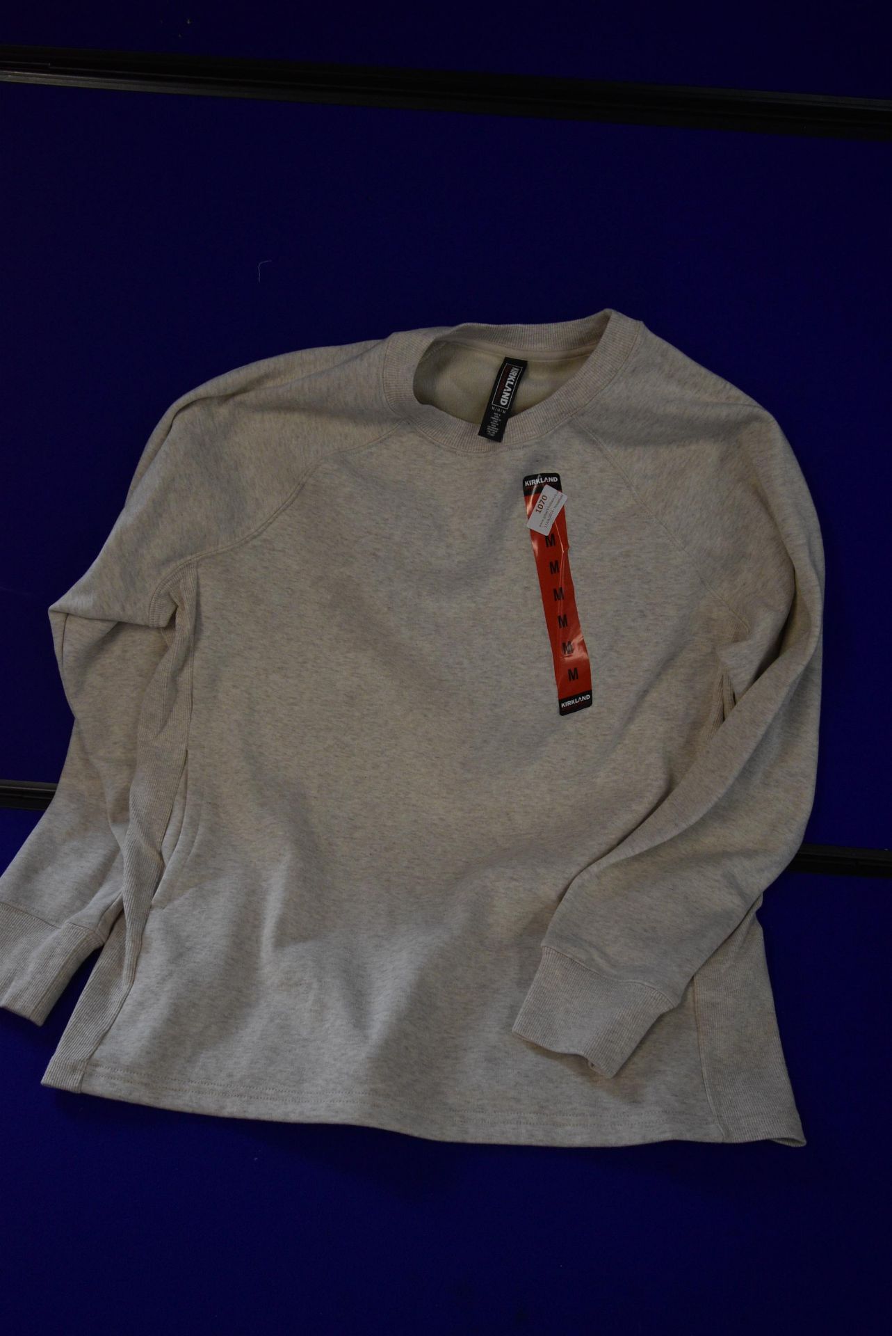 *Kirkland Signature Long Sleeve Top in Oatmeal Size: M