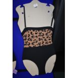 *DKNY Lady’s Leopard Skin Swimsuit Size: 8