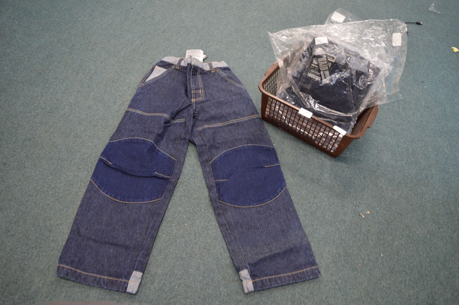 Four Pairs of Raid Kid's Industrial Style Jeans
