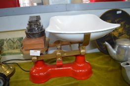Cast Iron Kitchen Scales and Weights