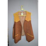 Rodeo Leather Western Fashion Waistcoat Made in Sh