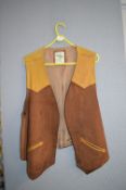 Rodeo Leather Western Fashion Waistcoat Made in Sh