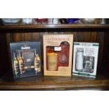 Three Whisky Giftsets Including Glenmorangie, Glen