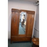 1930's Oak Wardrobe