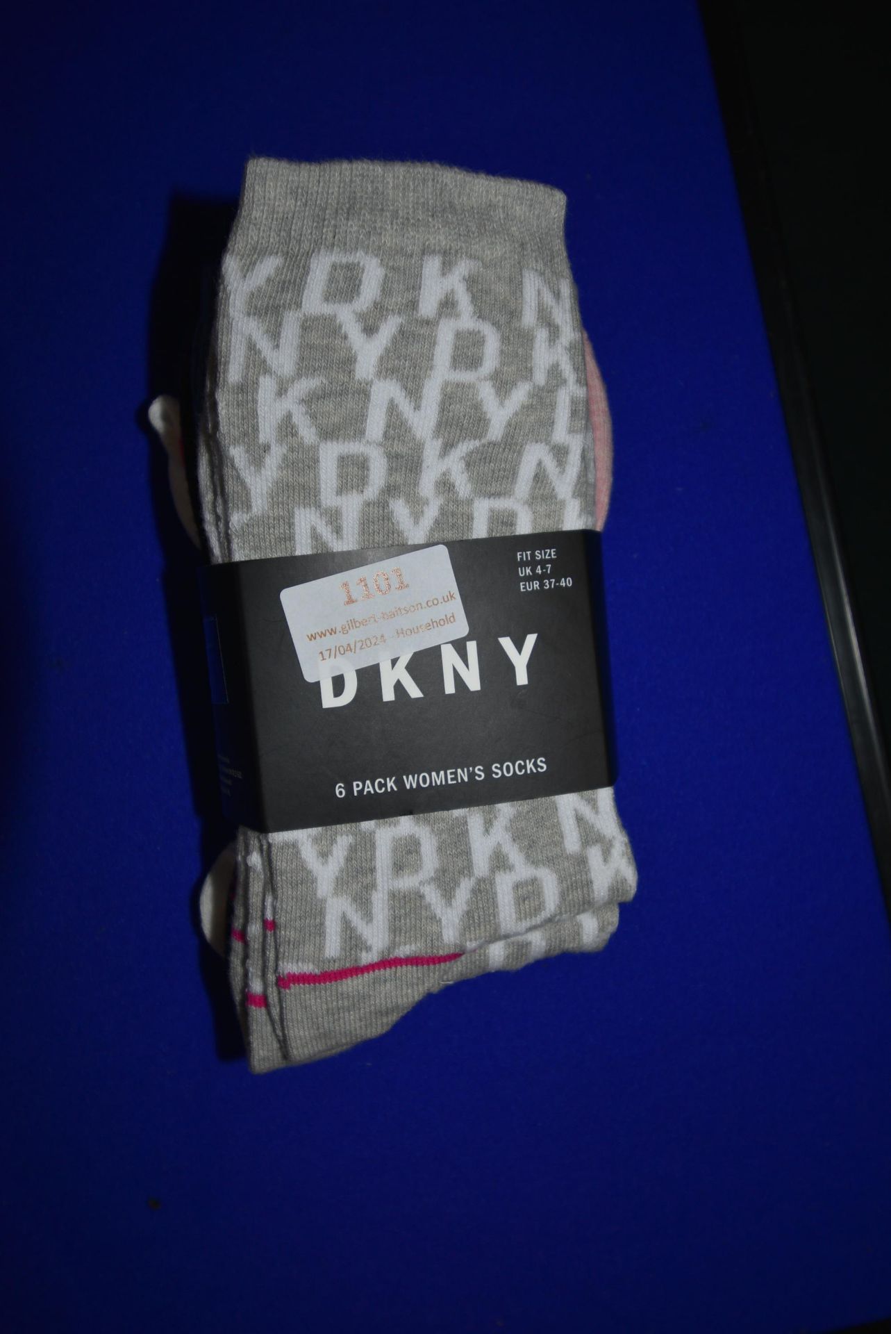 *Five Pairs of DKNY Lady’ Socks Size: 4-7