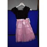 Joanna Michelle Girl’s Party Dress Size: 10 years