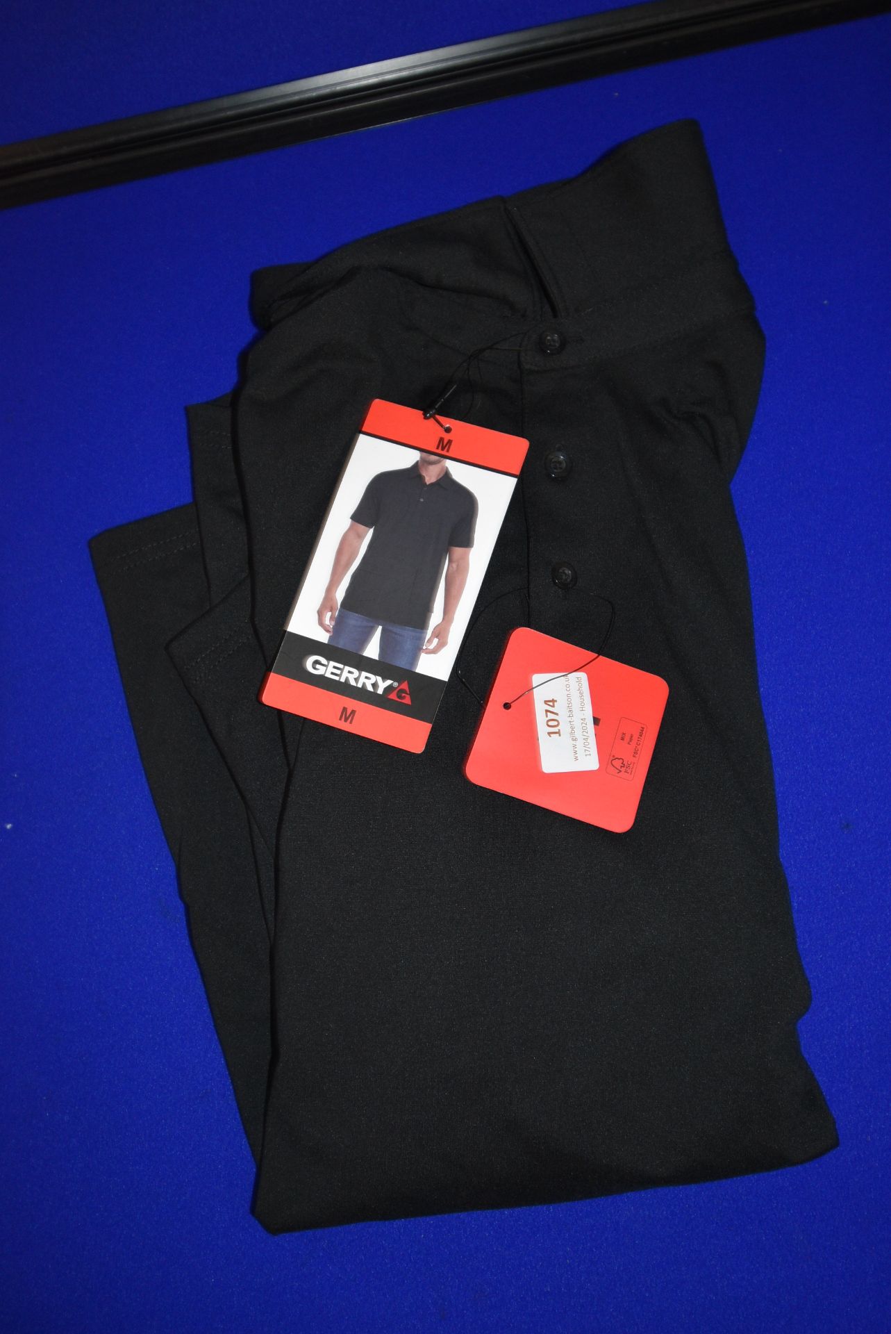 *Gerry Black Polo Shirt Size: M