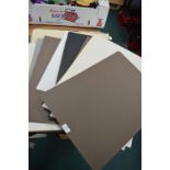 Quantity of Mount Board and Drawing Paper