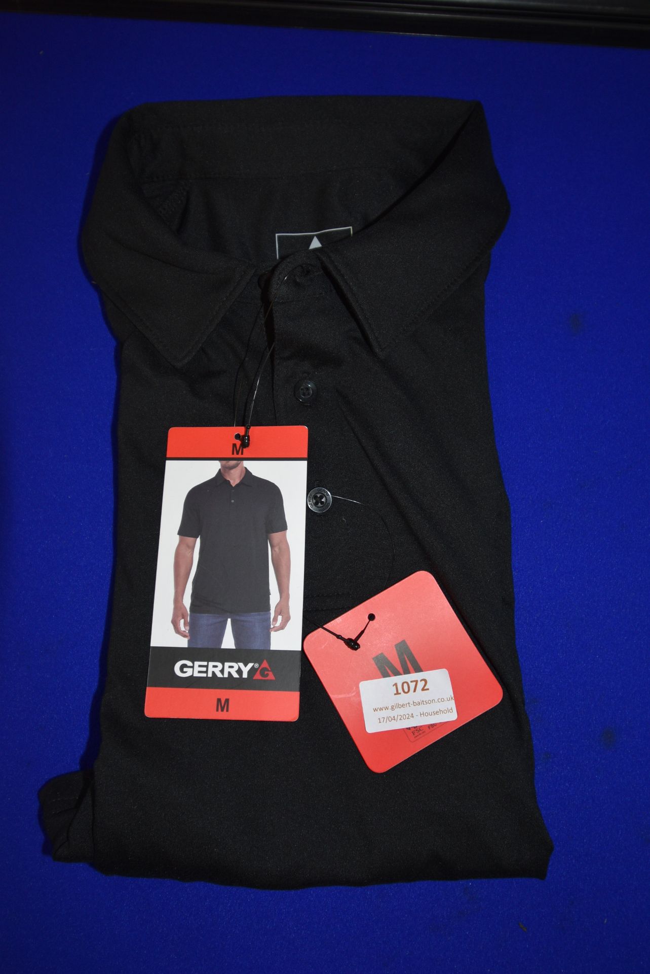 *Gerry Black Polo Shirt Size: M