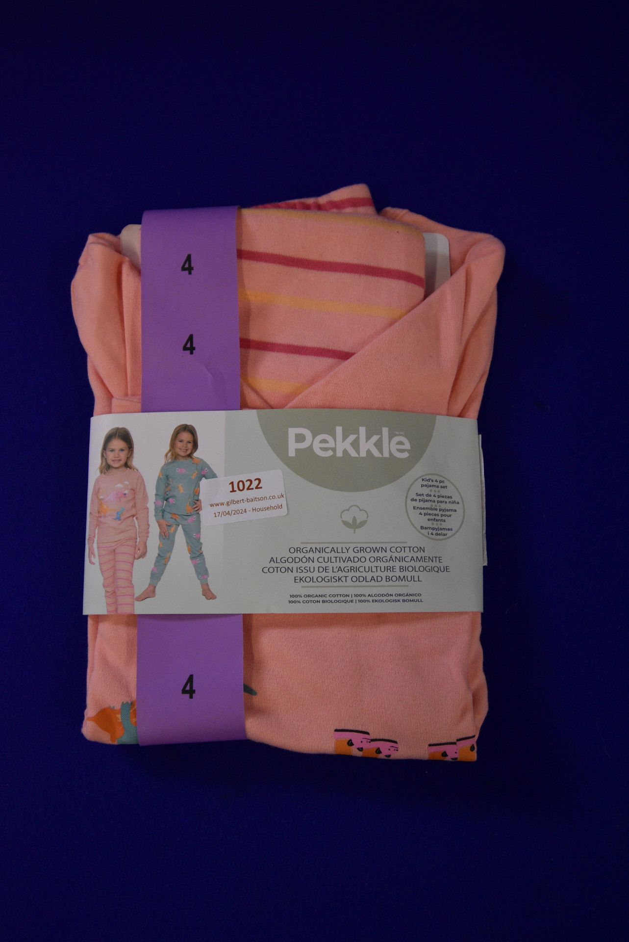 Pekkle Child’s Pyjama s Size: 4