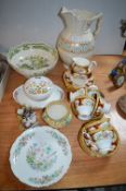 Decorative Pottery Including Masons, Aynsley and R