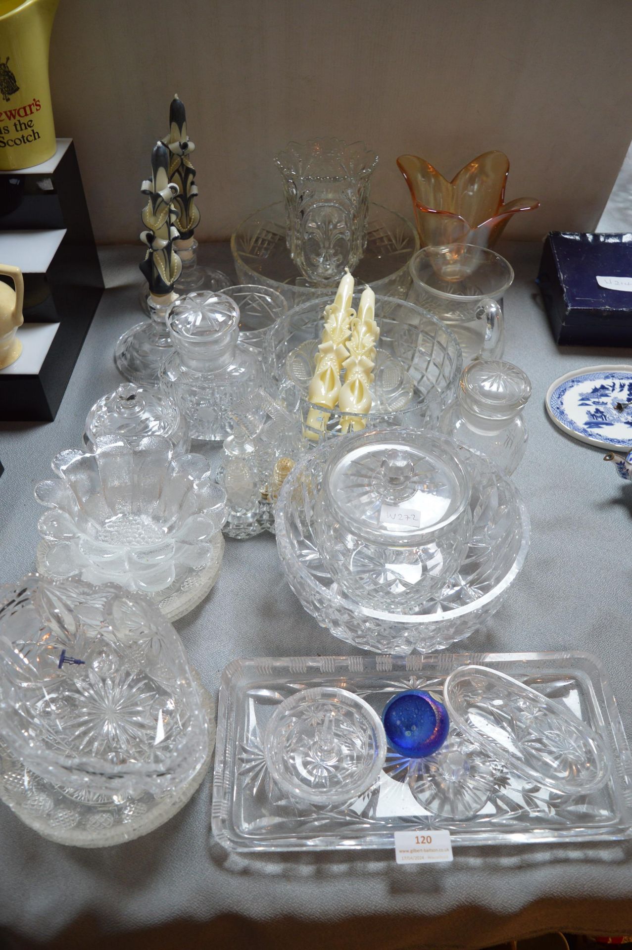 Glass Bowls, Dishes etc.