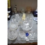 Glass Bowls, Dishes etc.