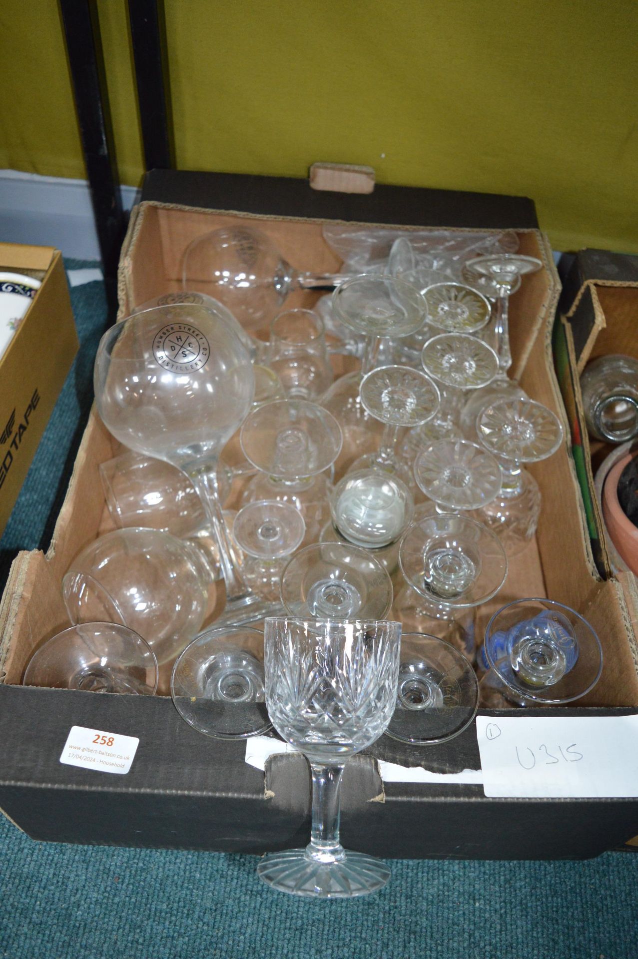 Assorted Drinking Glasses