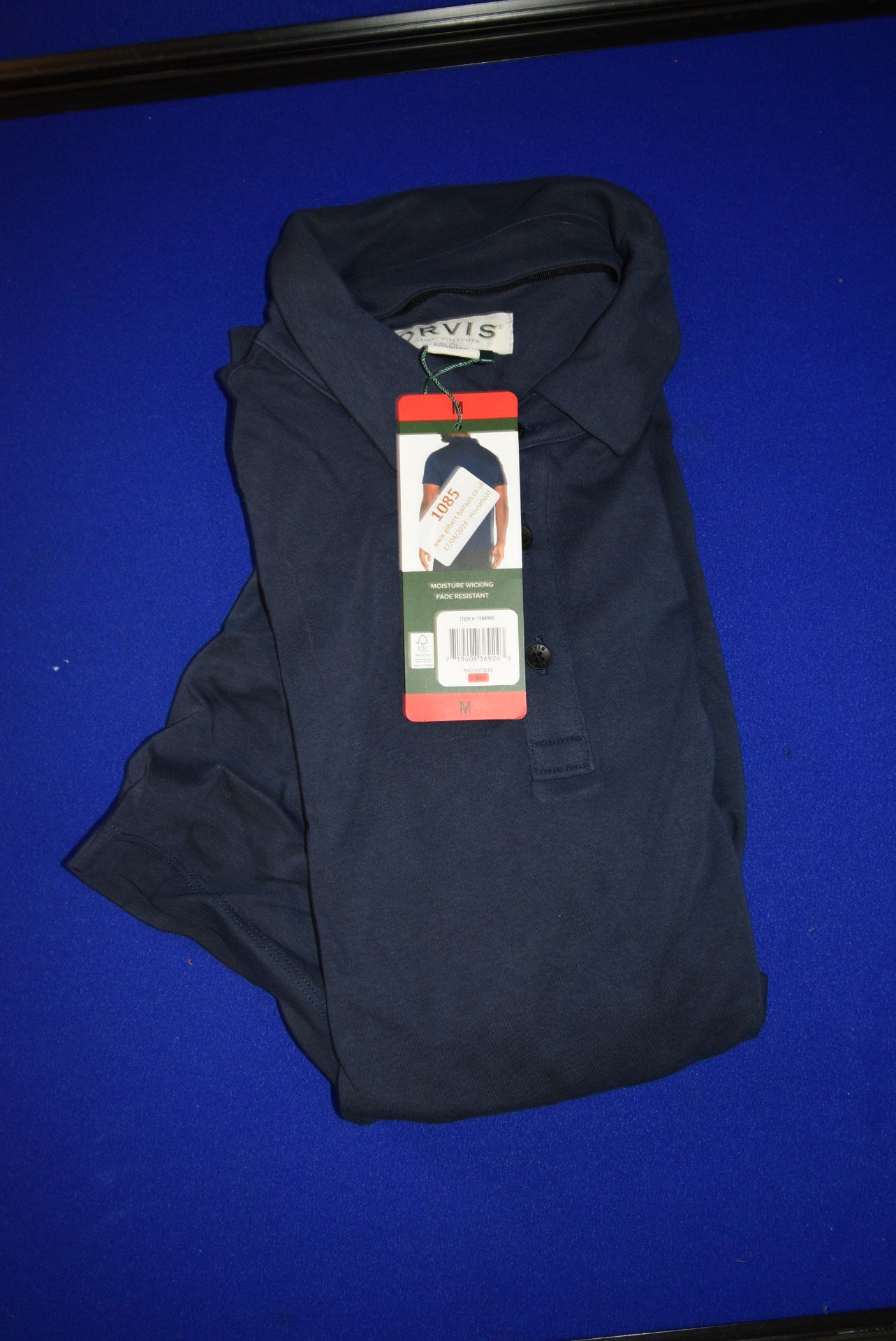 *Orvis Men’s Polo Shirt in Navy Size: M